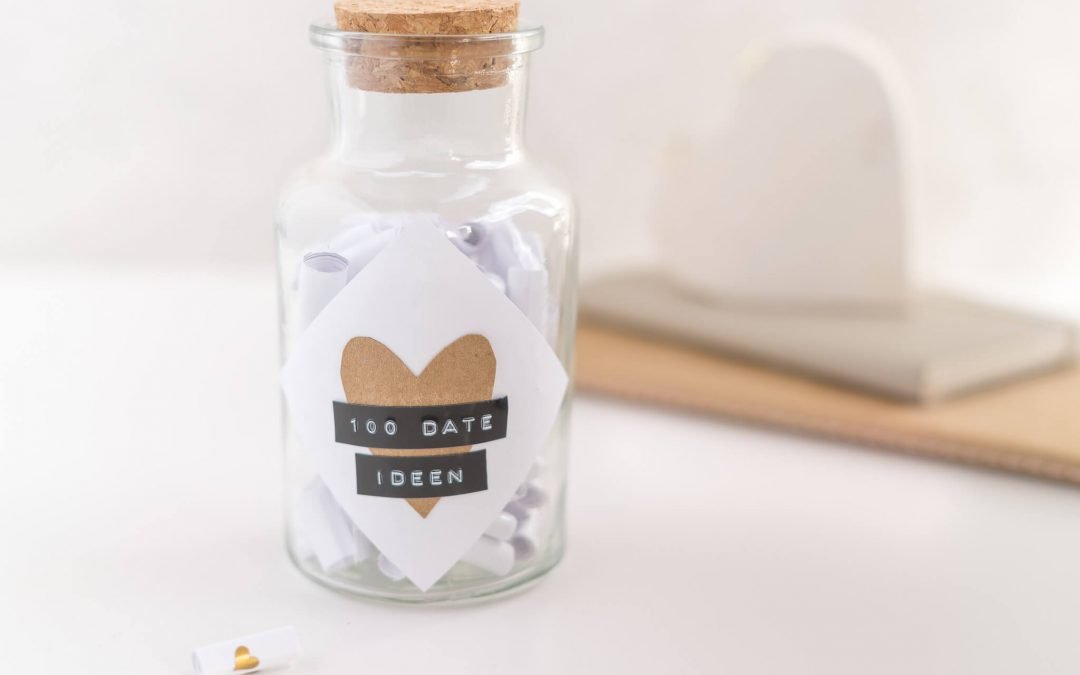 100 Date Ideen zum ausdrucken fürs Valentinstagsgeschenk